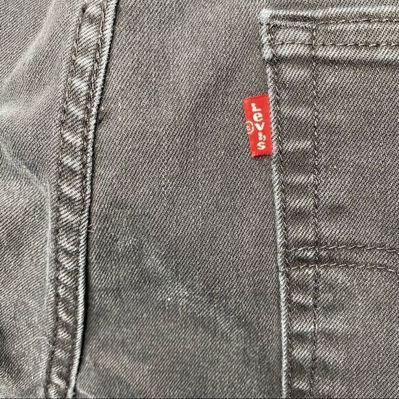 LEVI’S Black Mid-Rise Skinny Denim Jeans - Size 32 - Picture 3 of 10